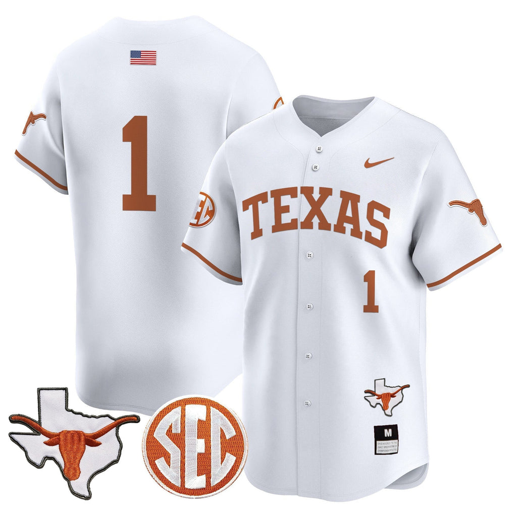 TEX 2024 Vapor Premier Baseball Jersey - All Stitched