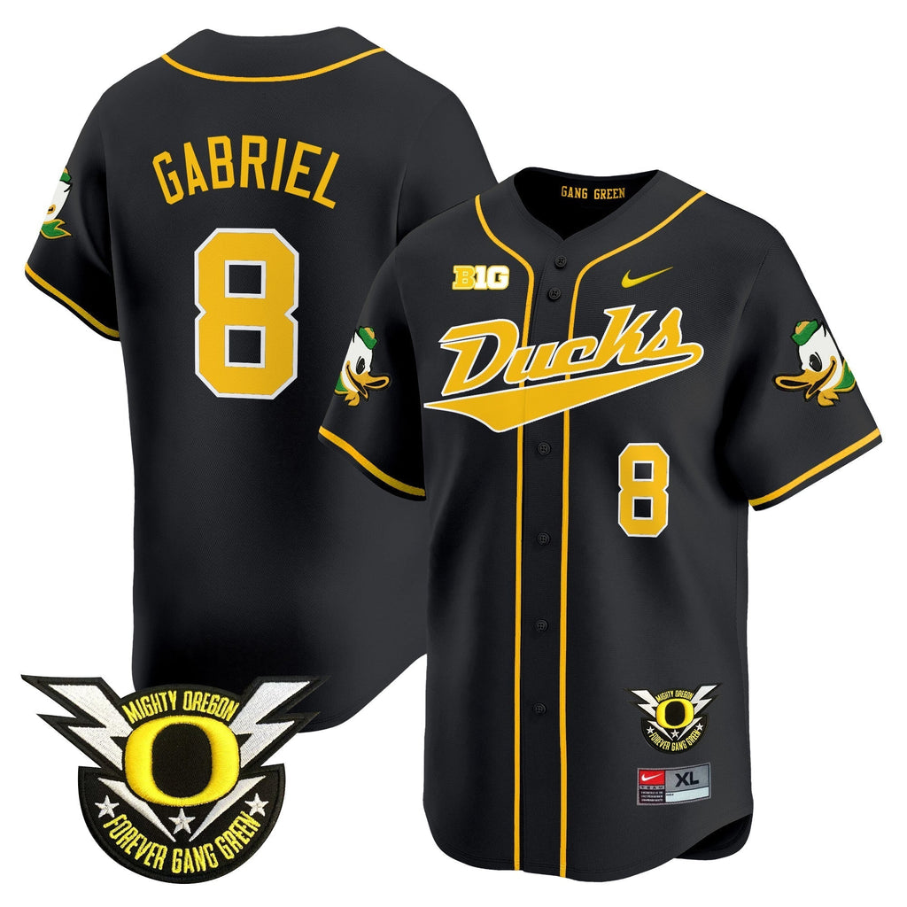 ORE 2024 Forever Gang Green & BIG Patch Vapor Baseball Jersey - All Stitched