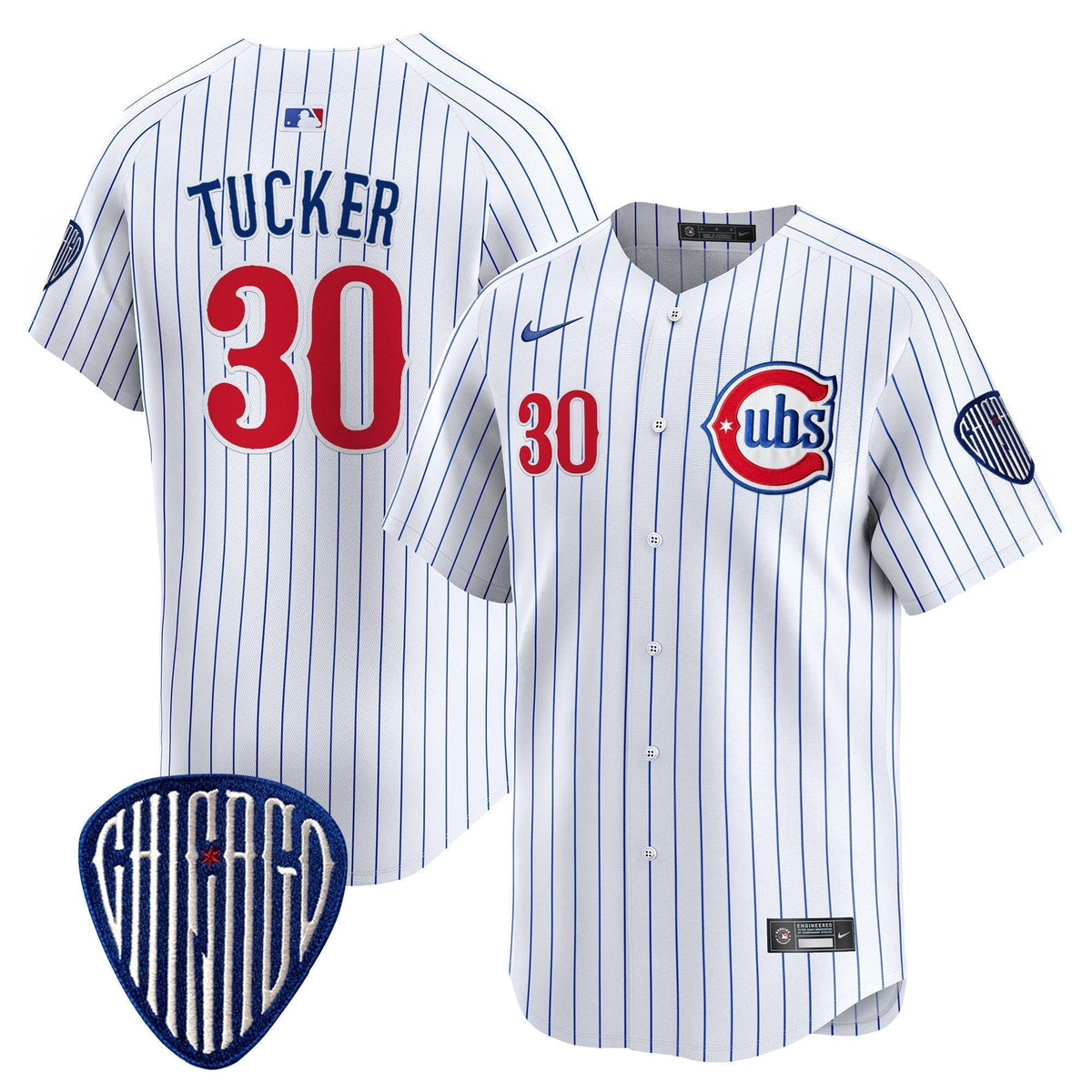 CHC Blue Alternate Vapor Premier Limited Jersey - All Stitched