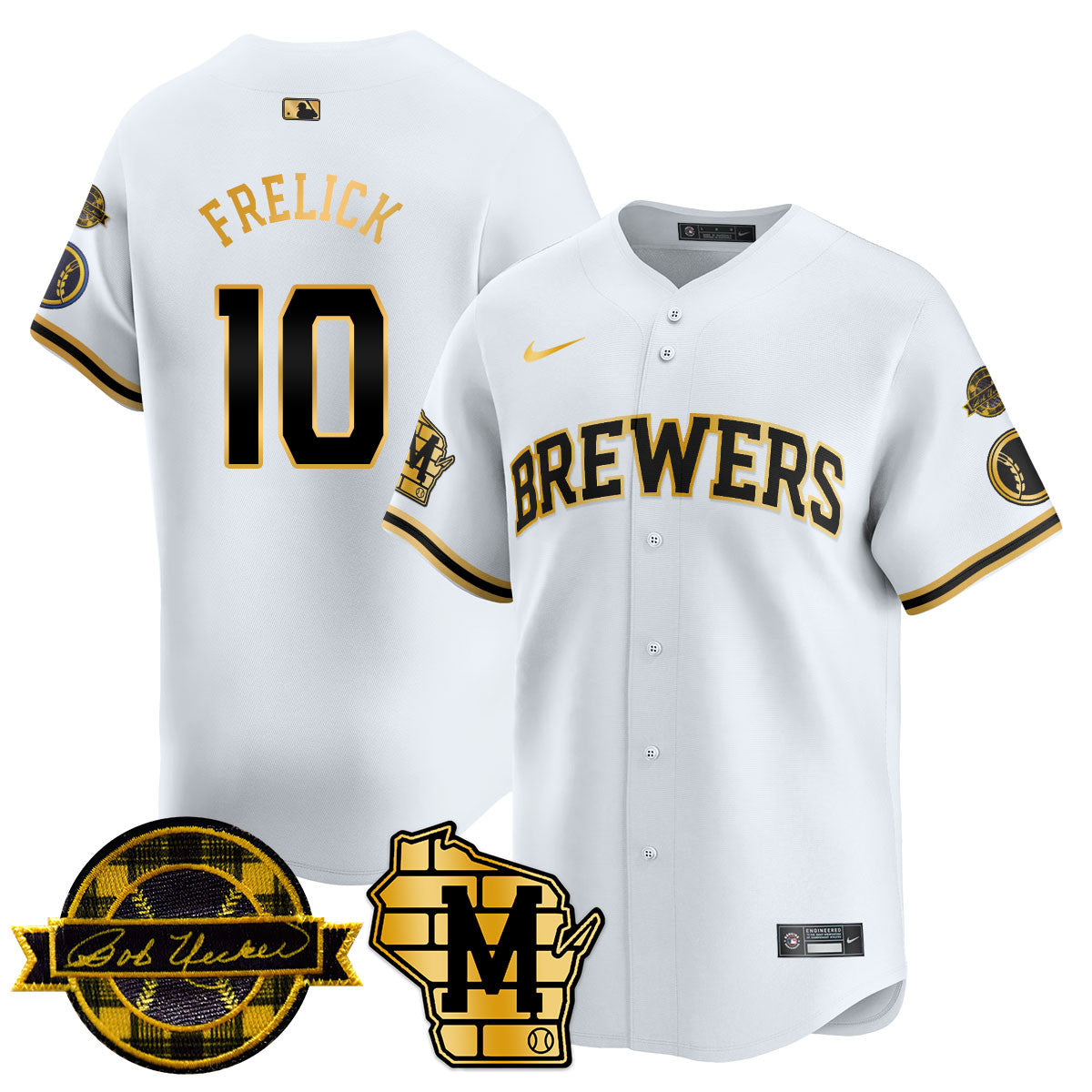MIL 2025 Limited Jersey - Bob Uecker Patch - All Stitched