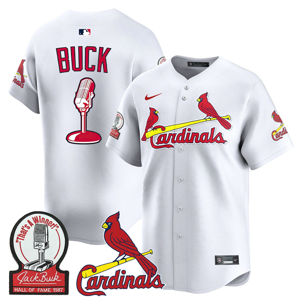 STL Jack Buck Limited Jersey - All Stitched
