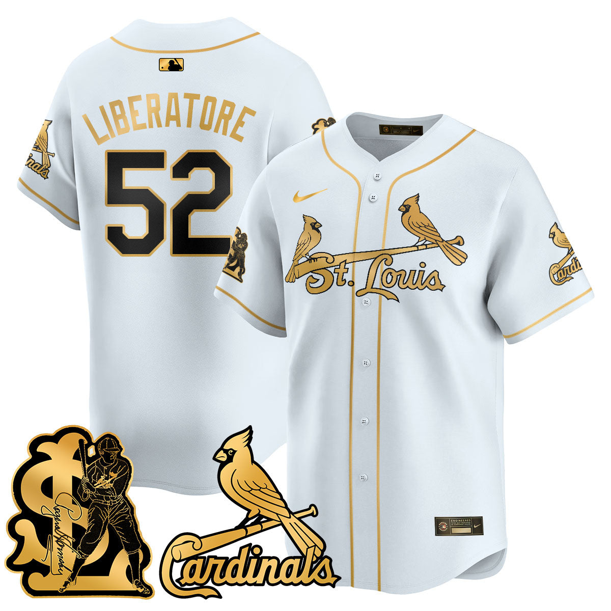 STL Rogers Hornsby Jersey - All Stitched