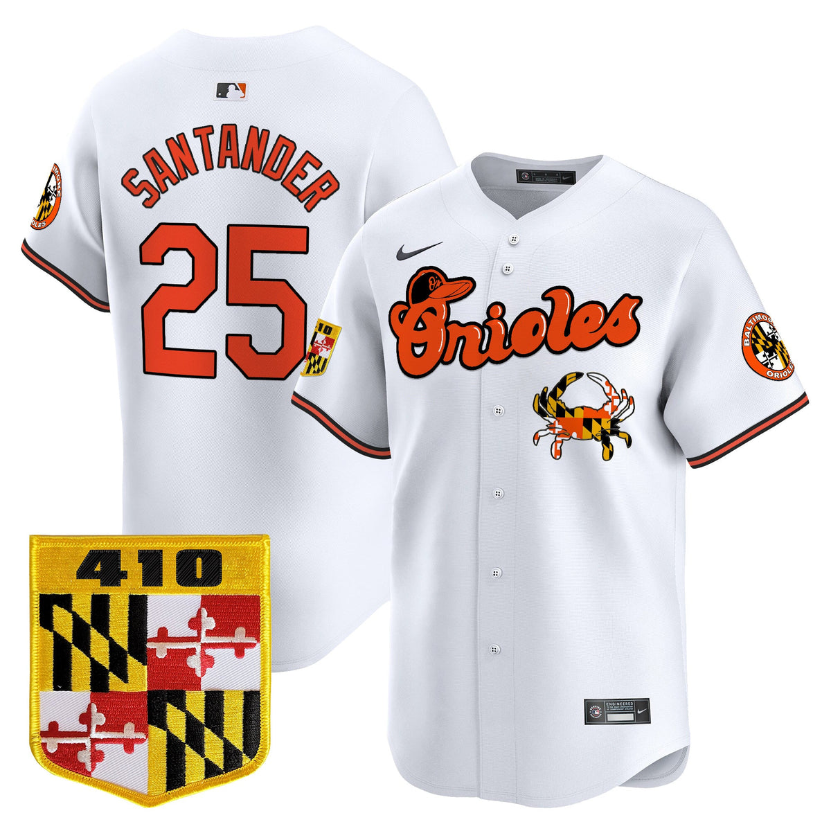 BAL 410 & Chesapeake Crab Patch Vapor Premier Limited Jersey - Stitched (8)