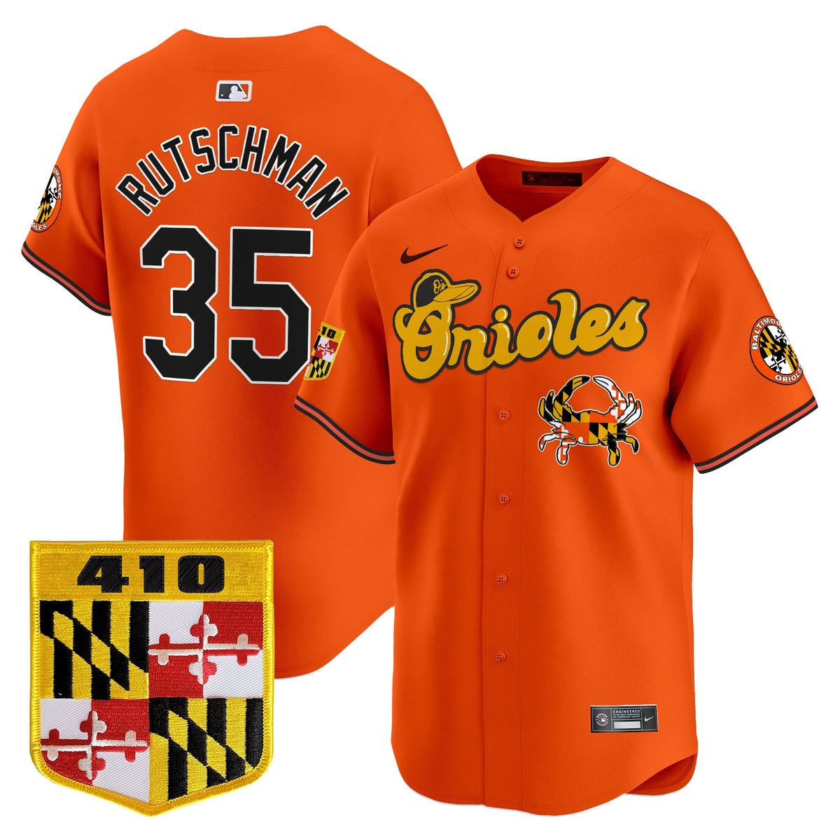BAL 410 & Chesapeake Crab Patch Vapor Premier Limited Jersey - Stitched (8)