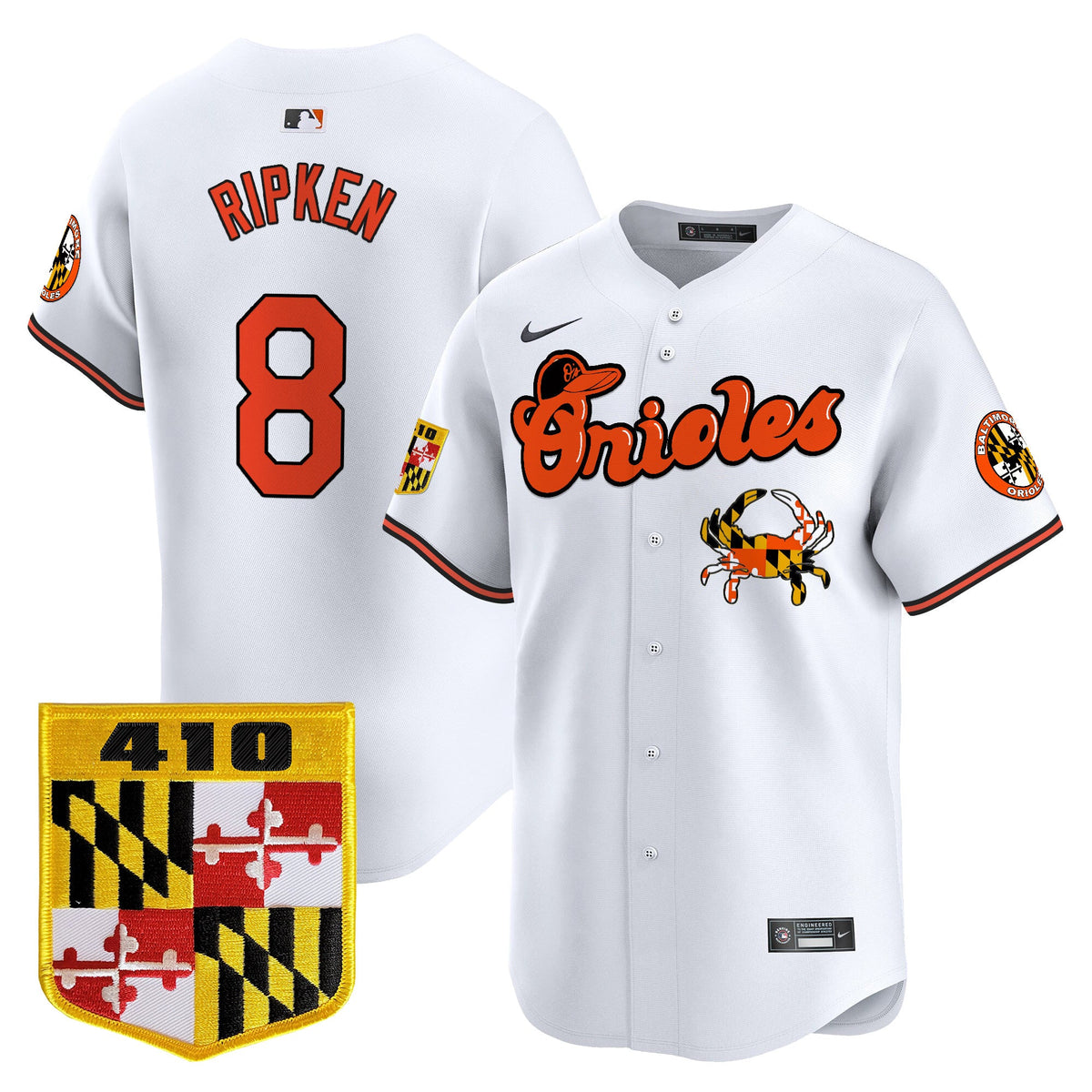 BAL 410 & Chesapeake Crab Patch Vapor Premier Limited Jersey - Stitched (8)