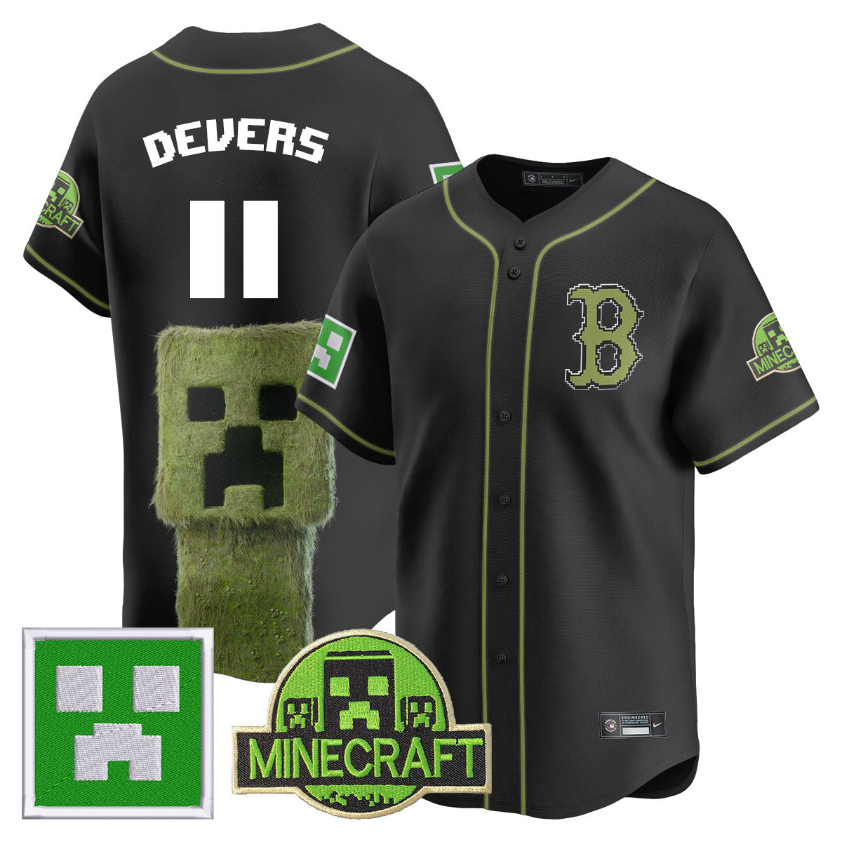 BOS 2025 MINECRAFT Men Jersey - All Stitched