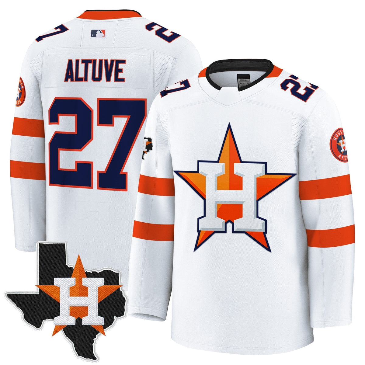HOU Hockey Premium Jersey - All Stitched
