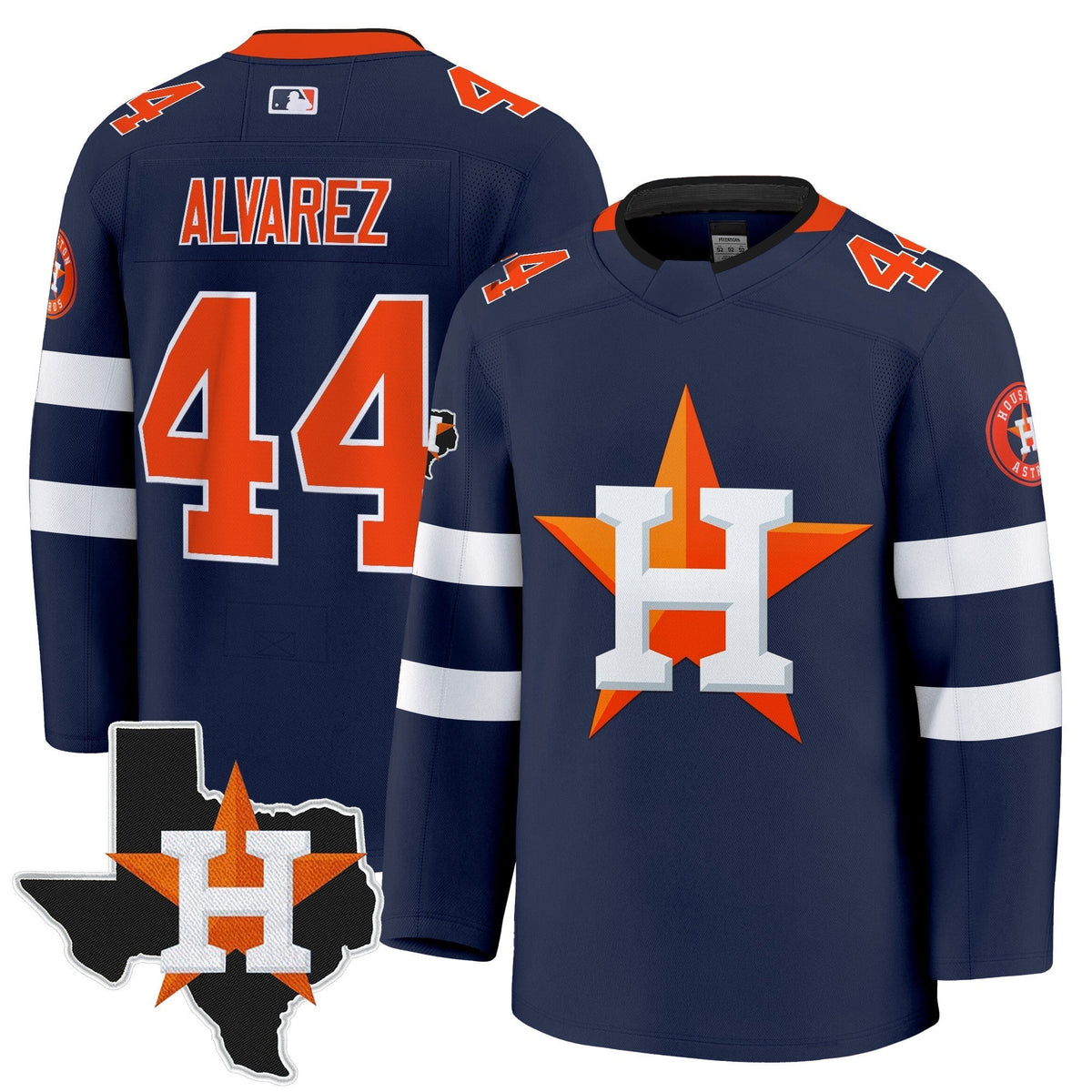 HOU Hockey Premium Jersey - All Stitched