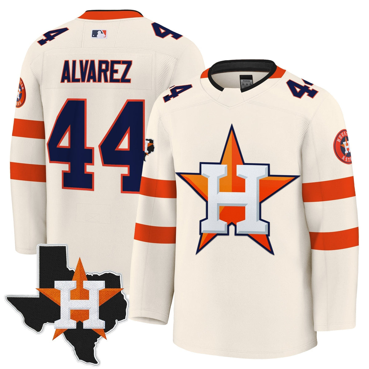 HOU Hockey Premium Jersey - All Stitched