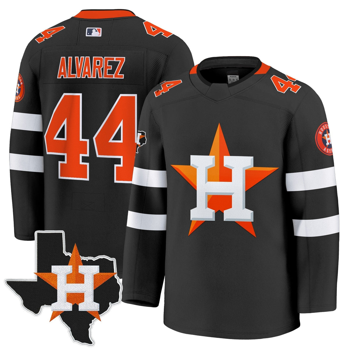 HOU Hockey Premium Jersey - All Stitched