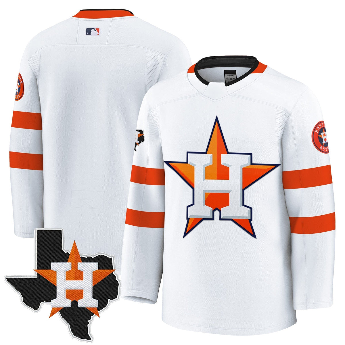 HOU Hockey Premium Jersey - All Stitched