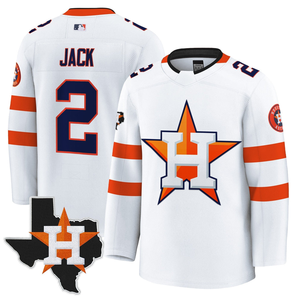 HOU Hockey Premium Jersey - All Stitched