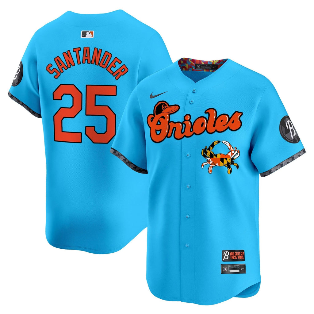 BAL Maryland Blue Crab Vapor Premier Limited Jersey - All Stitched
