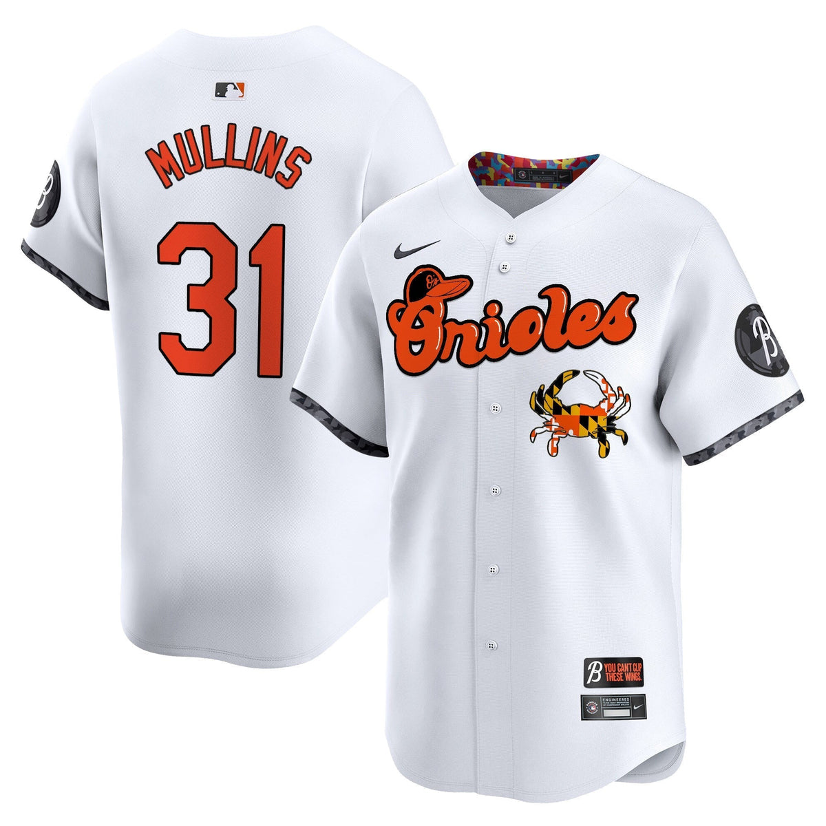 BAL Maryland Blue Crab Vapor Premier Limited Jersey - All Stitched