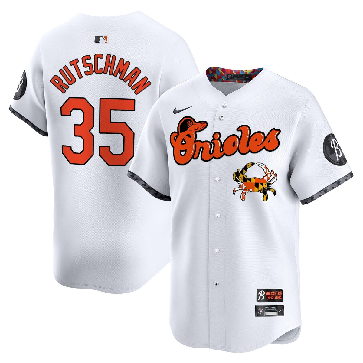 BAL Maryland Blue Crab Vapor Premier Limited Jersey - All Stitched