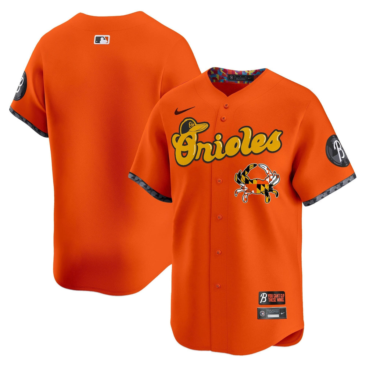 BAL Maryland Blue Crab Vapor Premier Limited Jersey - All Stitched