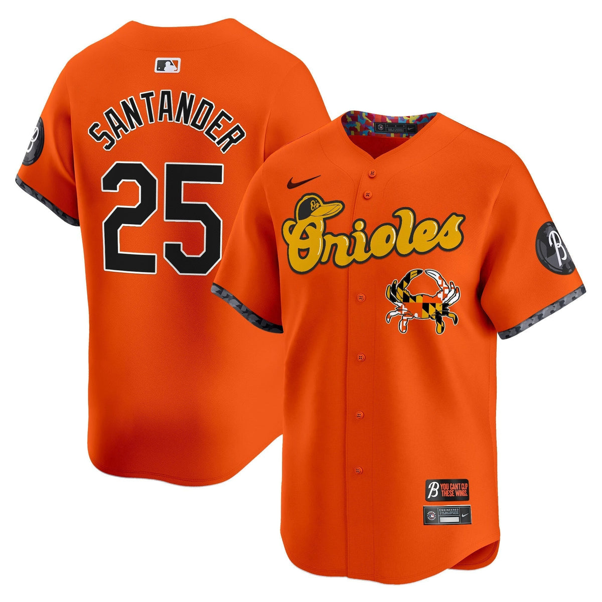 BAL Maryland Blue Crab Vapor Premier Limited Jersey - All Stitched