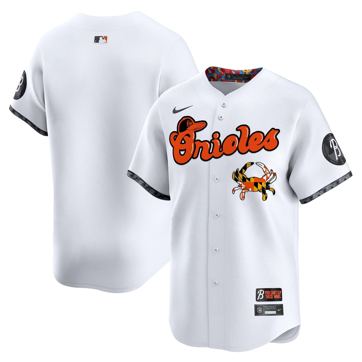BAL Maryland Blue Crab Vapor Premier Limited Jersey - All Stitched