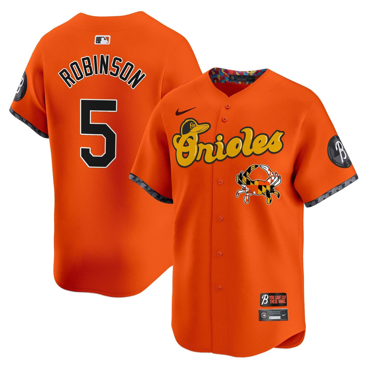 BAL Maryland Blue Crab Vapor Premier Limited Jersey - All Stitched