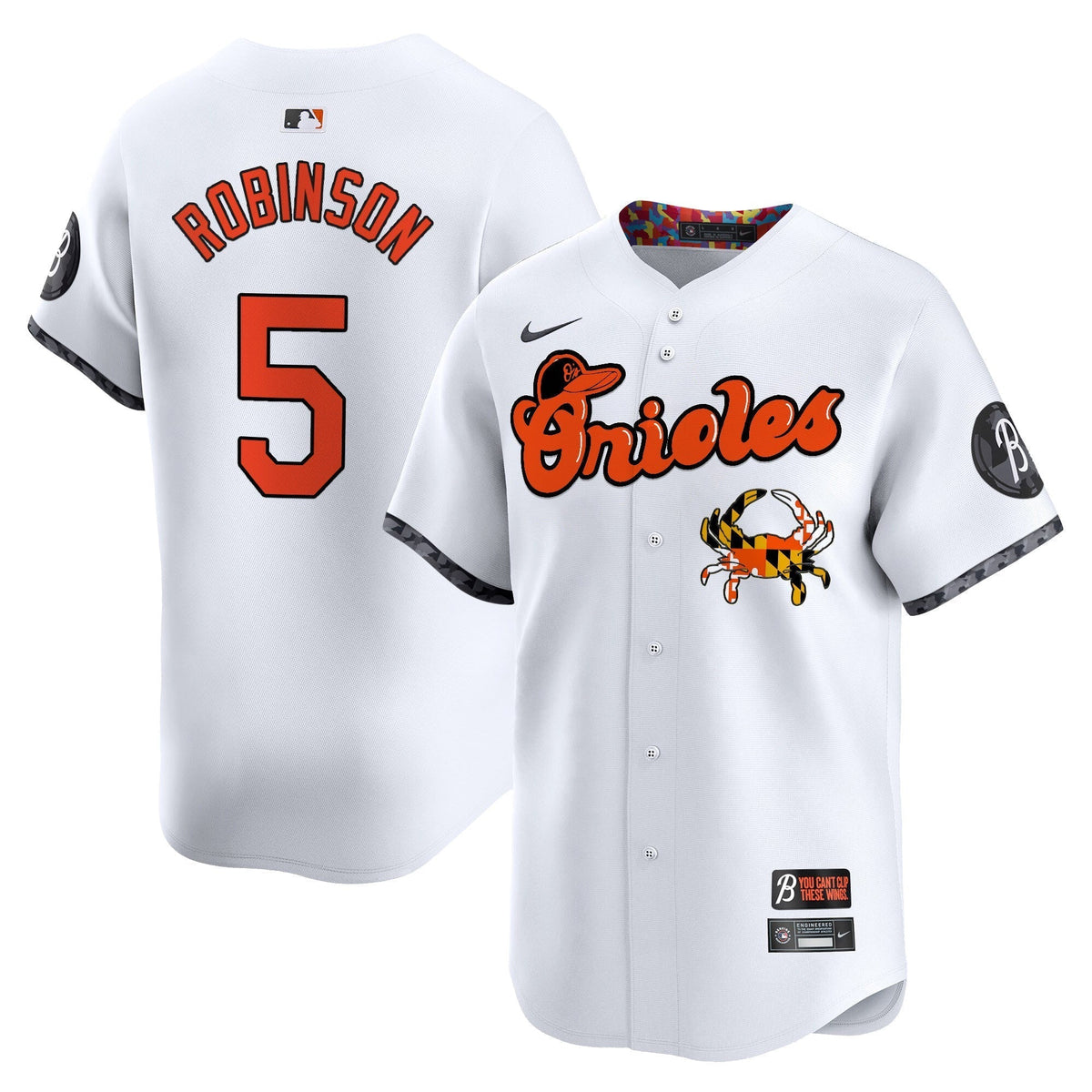 BAL Maryland Blue Crab Vapor Premier Limited Jersey - All Stitched
