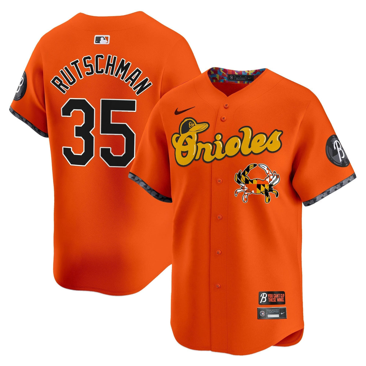 BAL Maryland Blue Crab Vapor Premier Limited Jersey - All Stitched
