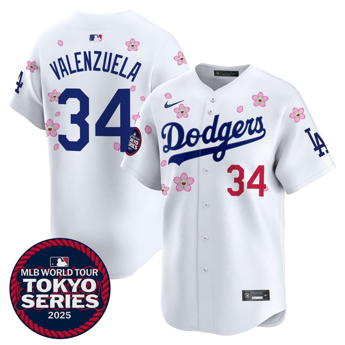Dodgers Tokyo Series 2025 Vapor Premier Limited Jersey - Stitched
