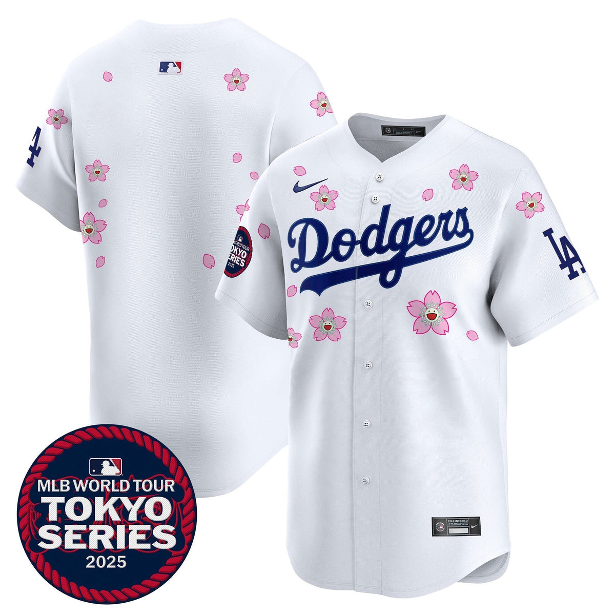Dodgers Tokyo Series 2025 Vapor Premier Limited Jersey - Stitched