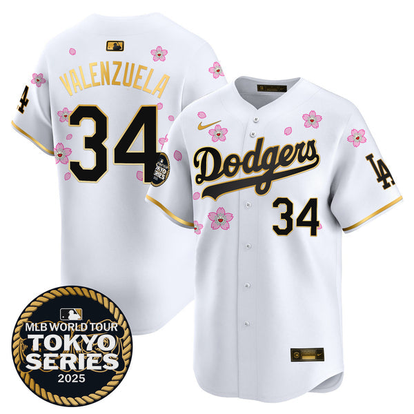 Dodgers Tokyo Series 2025 Vapor Premier Limited Jersey - Stitched