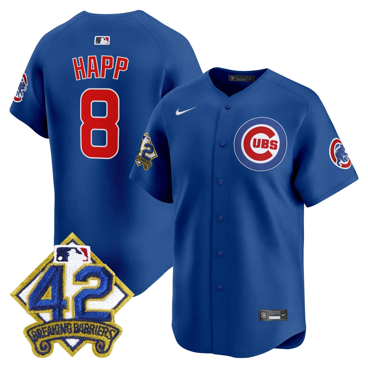 CHC 2025 Jackie Robinson Patch Vapor Premier Limited Jersey - Stitched