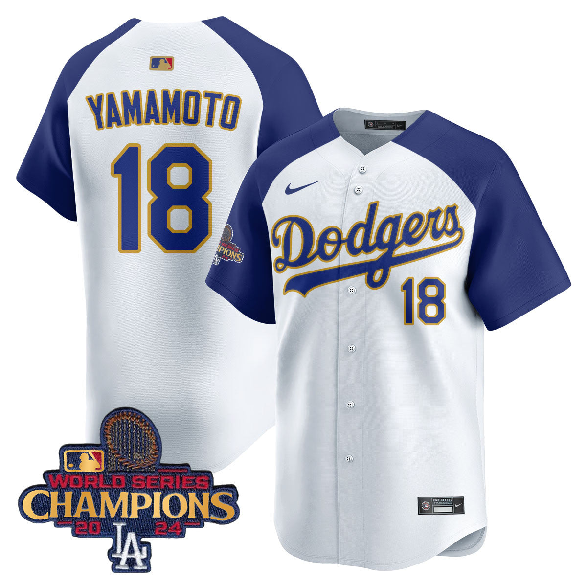 LAD Gold 2025 Jersey - Stitched
