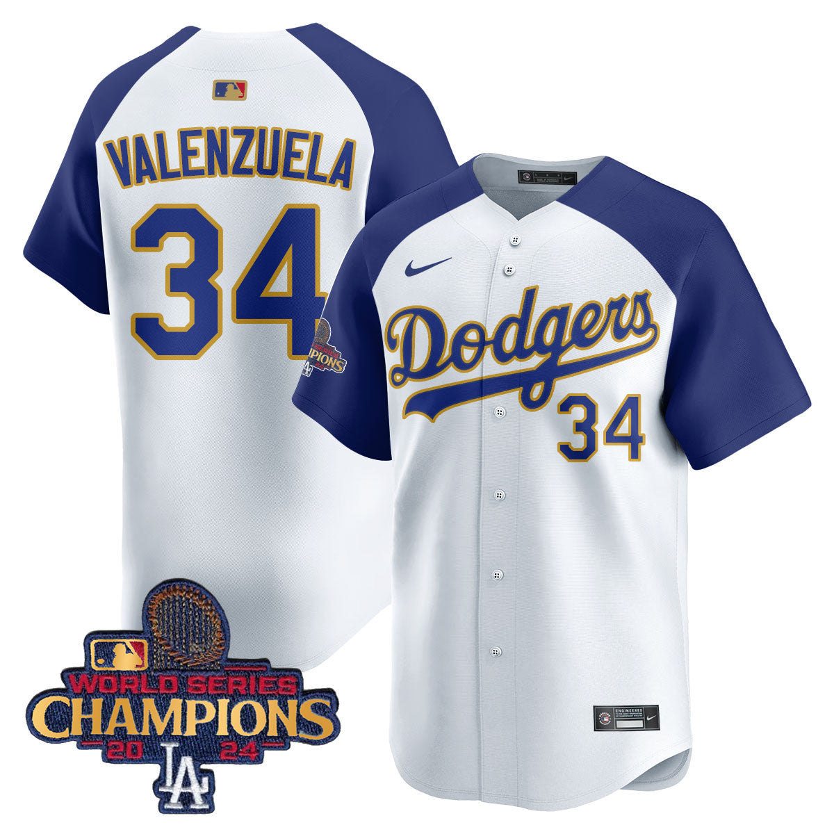 LAD Gold 2025 Jersey - Stitched