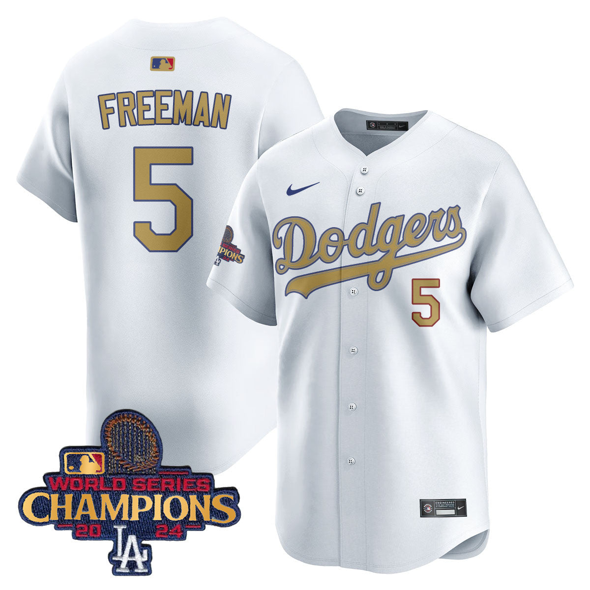 LAD Gold 2025 Jersey - Stitched