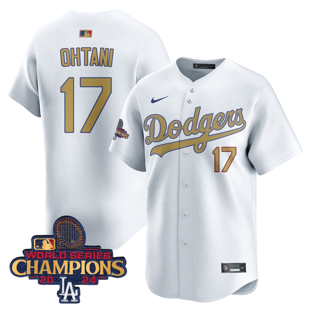 LAD Gold 2025 Jersey - Stitched