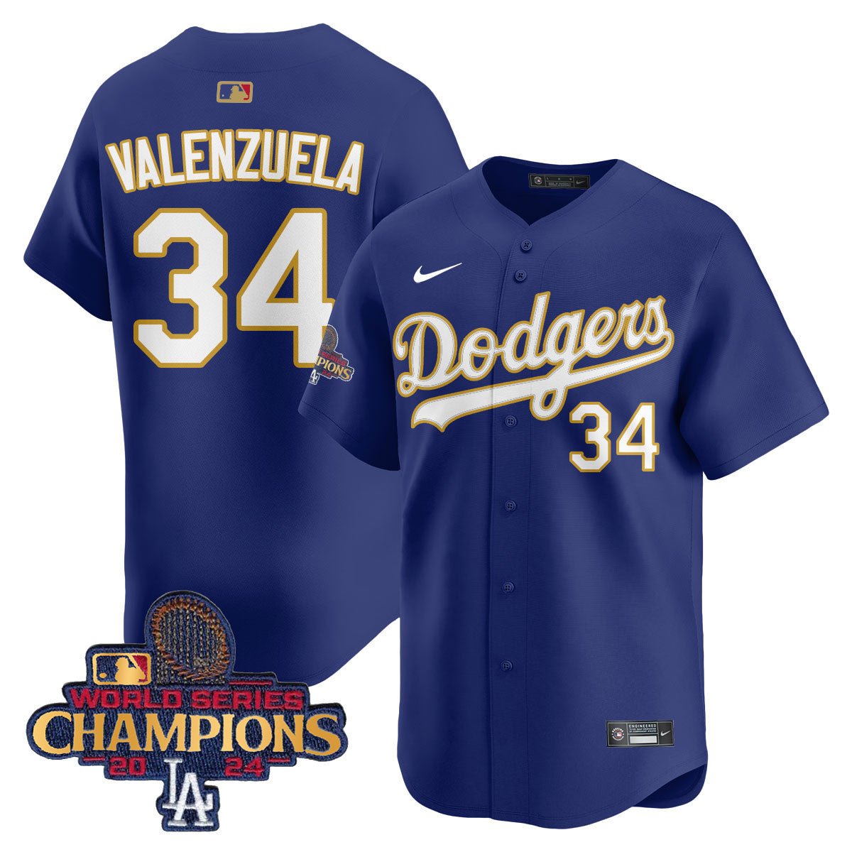 LAD Gold 2025 Jersey - Stitched