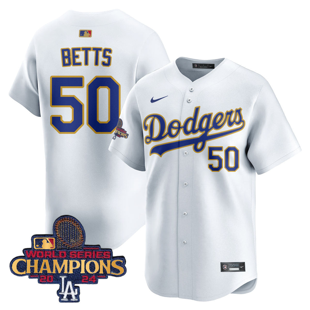 LAD Gold 2025 Jersey - Stitched