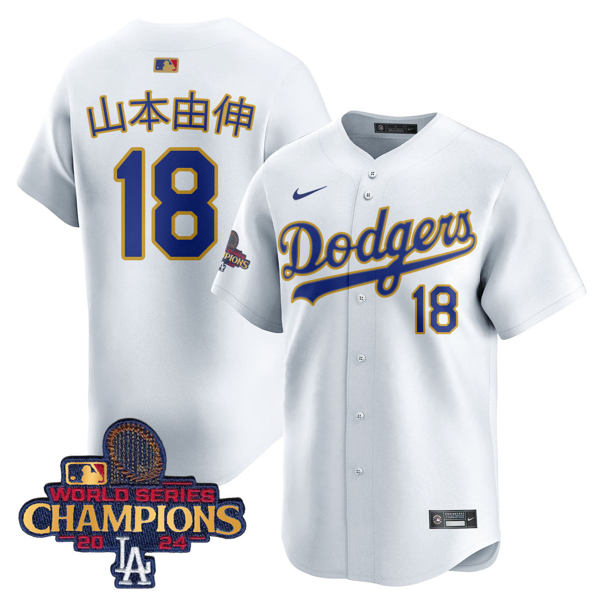LAD Gold 2025 Jersey - Stitched