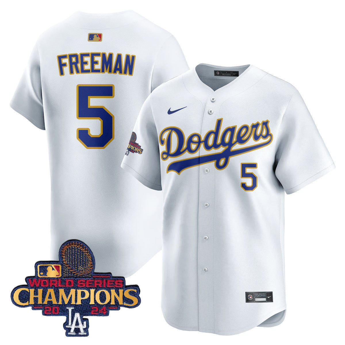 LAD Gold 2025 Jersey - Stitched