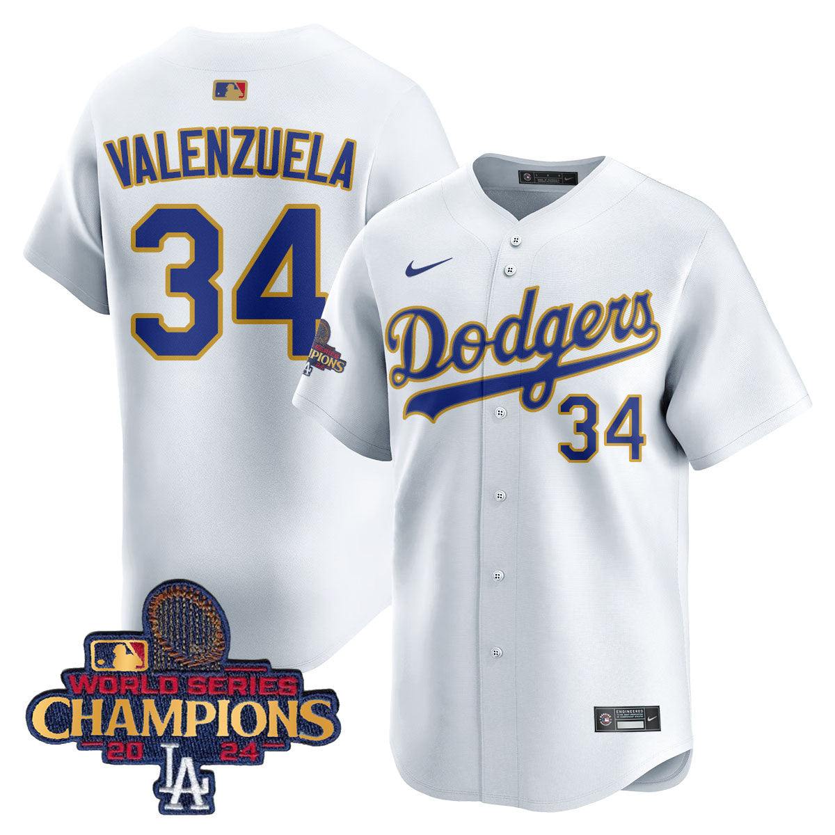 LAD Gold 2025 Jersey - Stitched