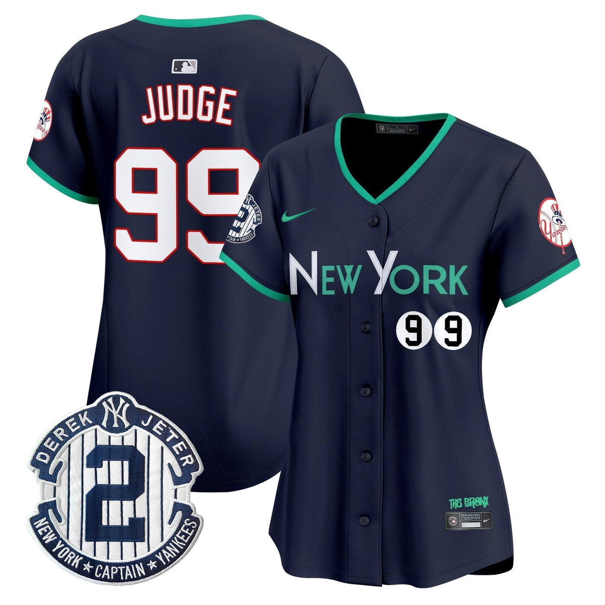 Women's NYY City Connect Vapor Premier Limited Jersey - All Stitched