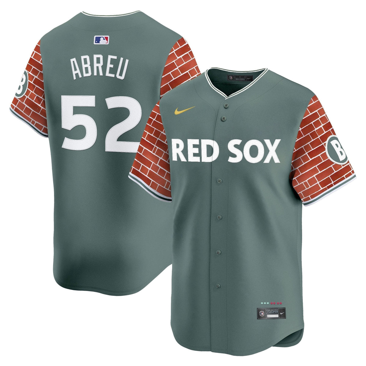 BOS 2025 Fenway Red Brick Style Vapor Premier Limited Jersey - Stitched