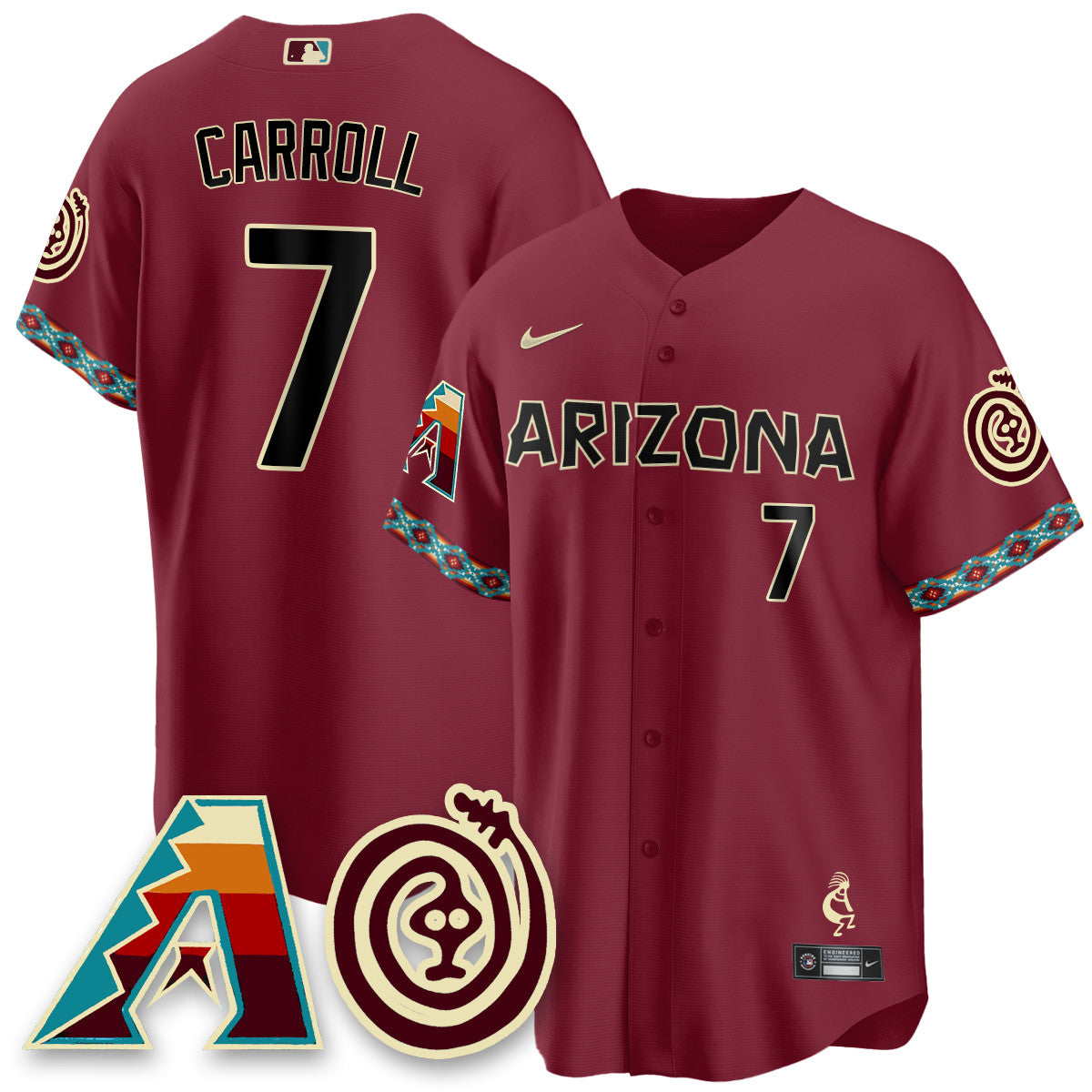 ARI City Connect Concept Men Jersey V2 - All Stitched