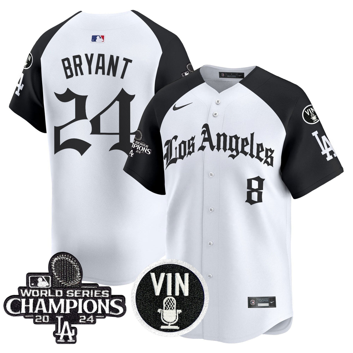 Dodgers 2025 LA Gothic Style Vapor Premier Limited Jersey - All Stitched