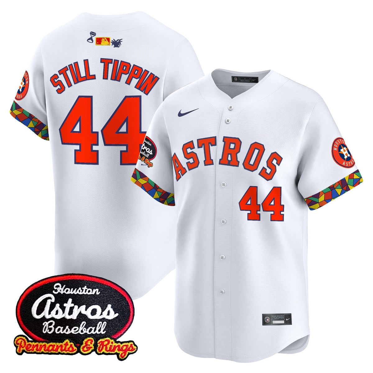 HOU x El Tiempo Cantina Vapor Premier Limited Jersey - All Stitched