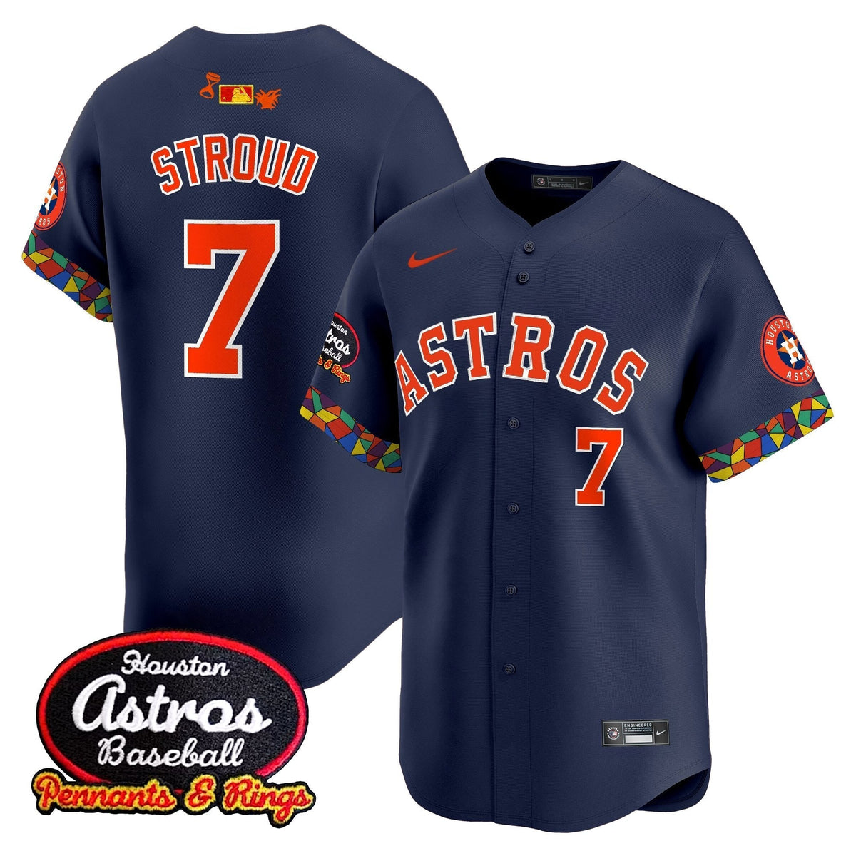 HOU x El Tiempo Cantina Vapor Premier Limited Jersey - All Stitched