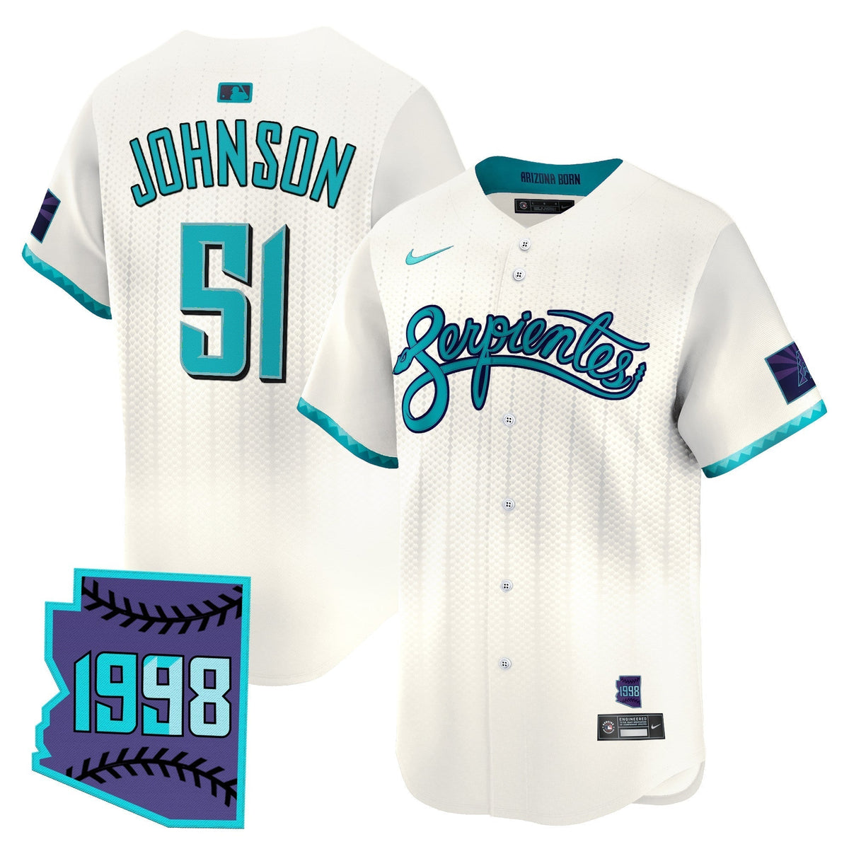 ARI 2025 City Connect Vapor Premier Limited Jersey V2 - Stitched