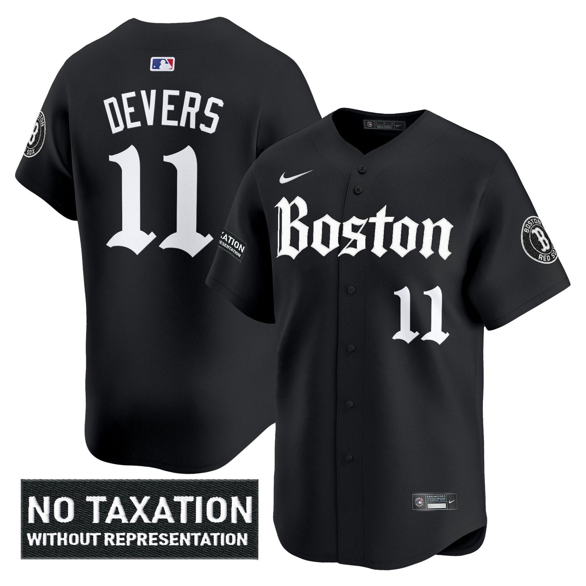 BOS 'Retro Newspaper Edition' Vapor Premier Limited Men Jersey - All Stitched