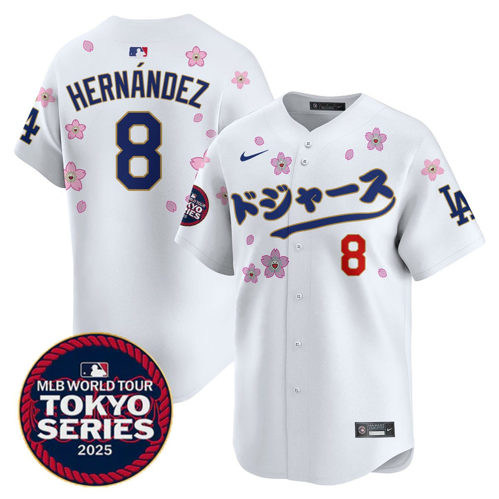 LAD Tokyo Series 2025 Vapor Limited Men Jersey N6 - Stitched
