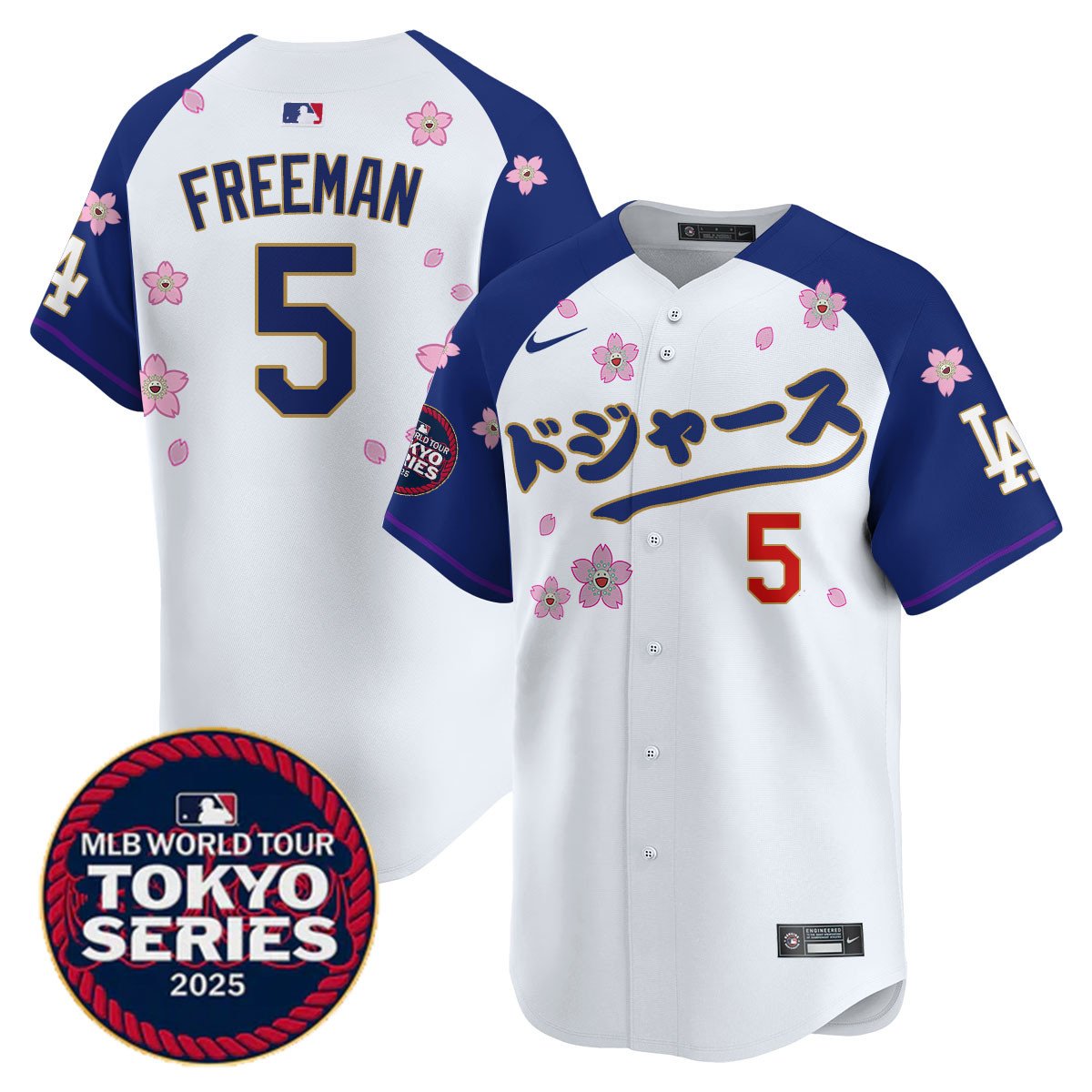 LAD Tokyo Series 2025 Vapor Limited Jersey N6 - Stitched