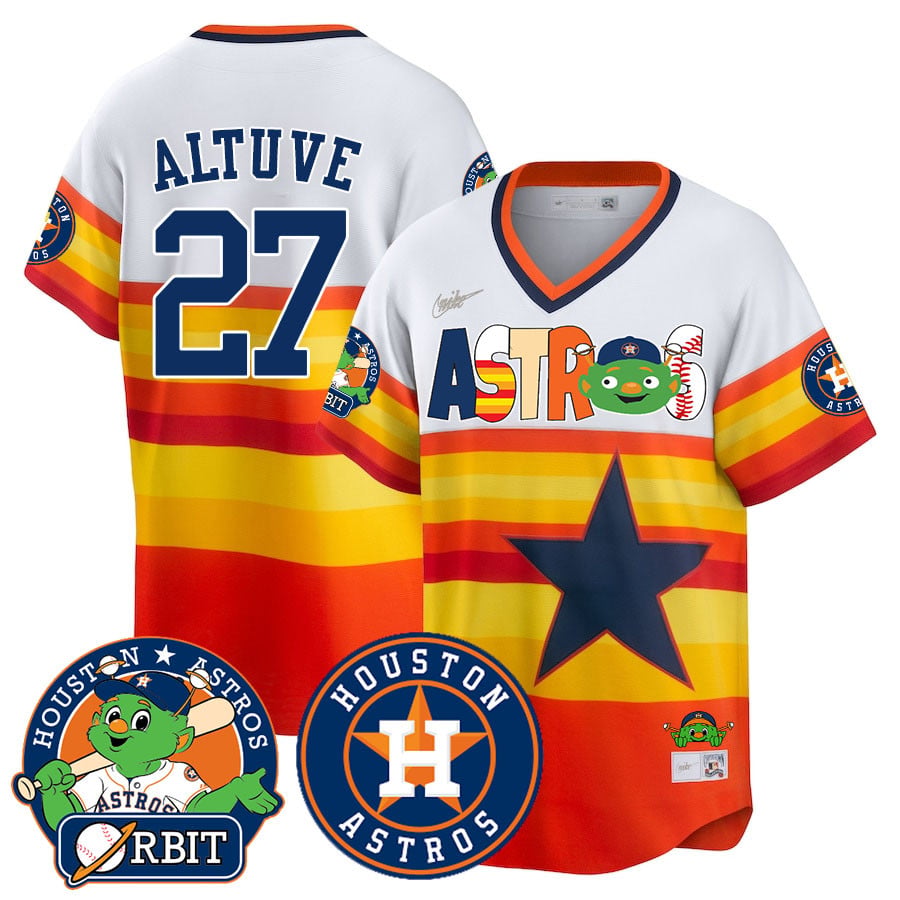 HOU Orbit Vapor Premier Jersey - All Stitched