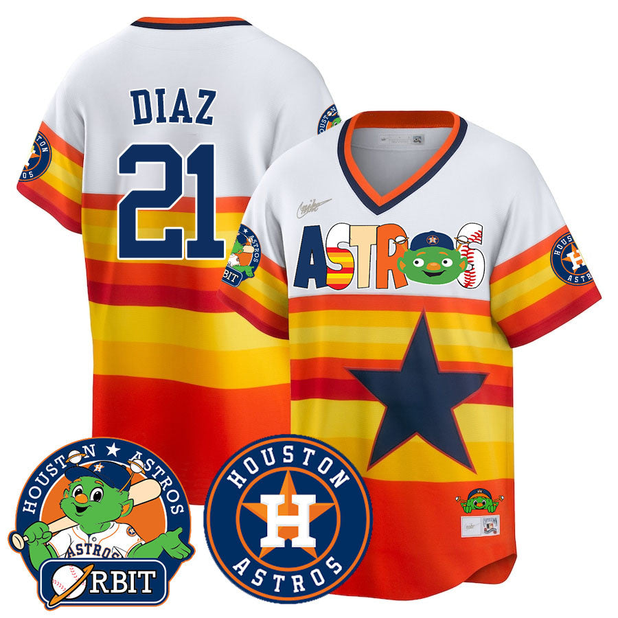 HOU Orbit Vapor Premier Men Jersey - All Stitched
